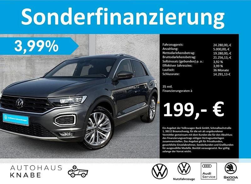 Außenfarbe: Gebraucht 2021 VW T-Roc Sport SUV | 23.420 € (Fairer Preis) - Bild 1/4