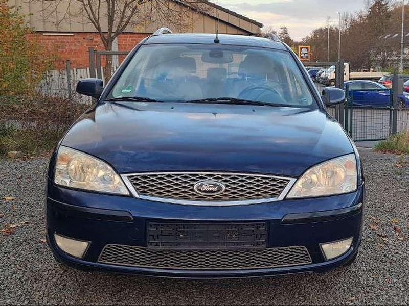 Atlantikblau metallic Gebraucht 2006 Ford Mondeo Ghia Kombi | 1.900 € (Fairer Preis) - Bild 1/4