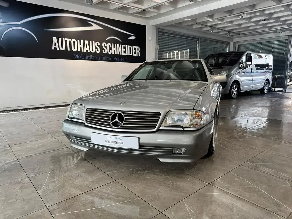 Gebraucht Mercedes SL500 320 PS (235 kW) 1990 Silber Cabrio
