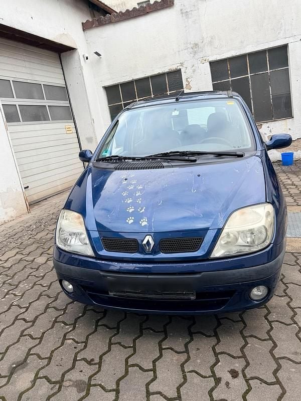 Gebraucht Renault Scénic 107 PS (78 kW) 2001 Blau Van / Kleinbus