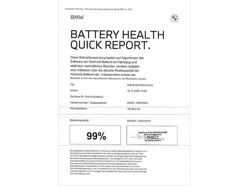 Gebraucht BMW iX1 Performance 225 kW (306 PS) 2023 Weiss SUV