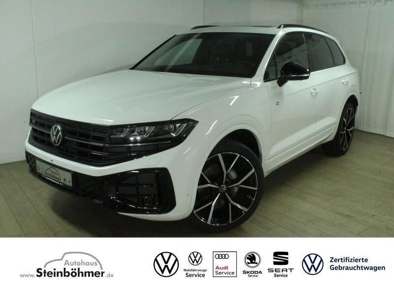 Pure white (weiß) Gebraucht 2023 VW Touareg R-line SUV | 65.985 € (Fairer Preis) - Bild 1/4