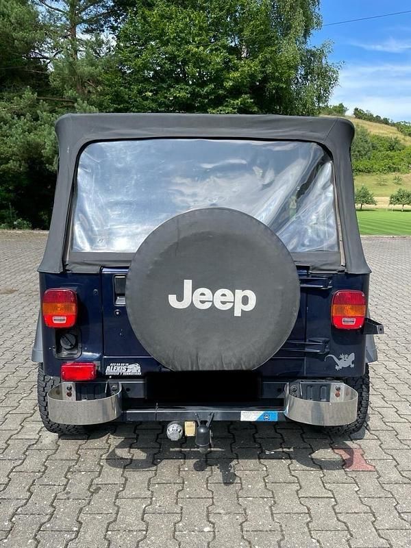 Gebraucht Jeep Wrangler 121 PS (88 kW) 1996 Blau SUV