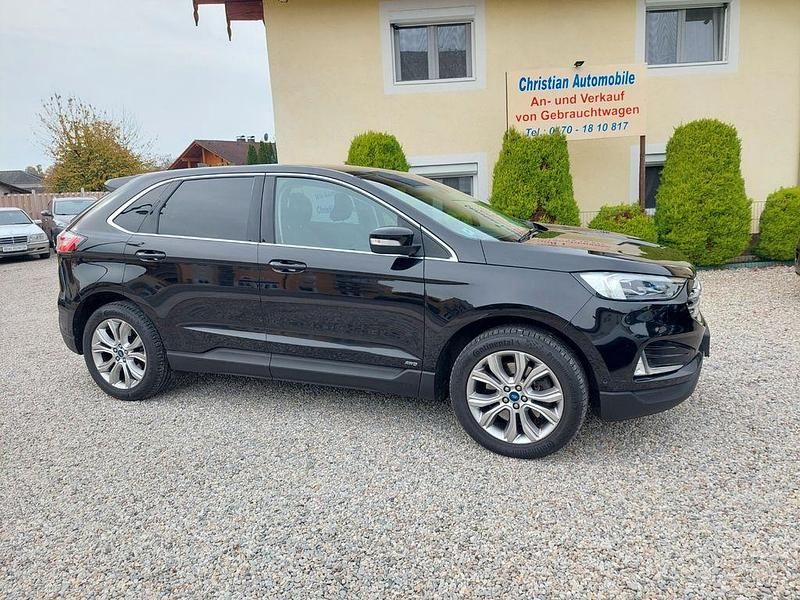 Schwarz Gebraucht 2019 Ford Edge Titanium SUV | 15.990 € (Superpreis) - Bild 1/4