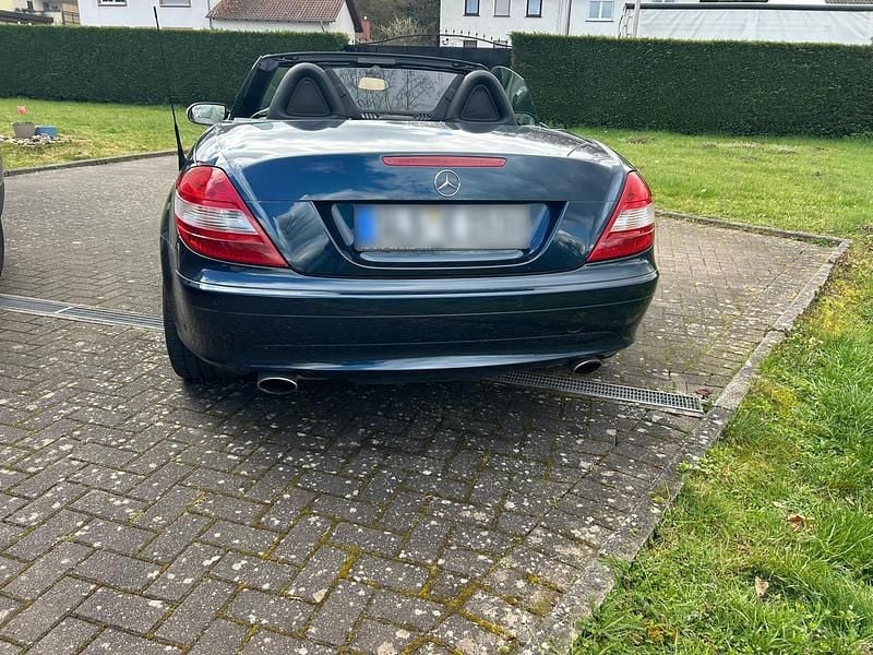 Gebraucht Mercedes SLK280 231 PS (169 kW) 2006 Blau Cabrio