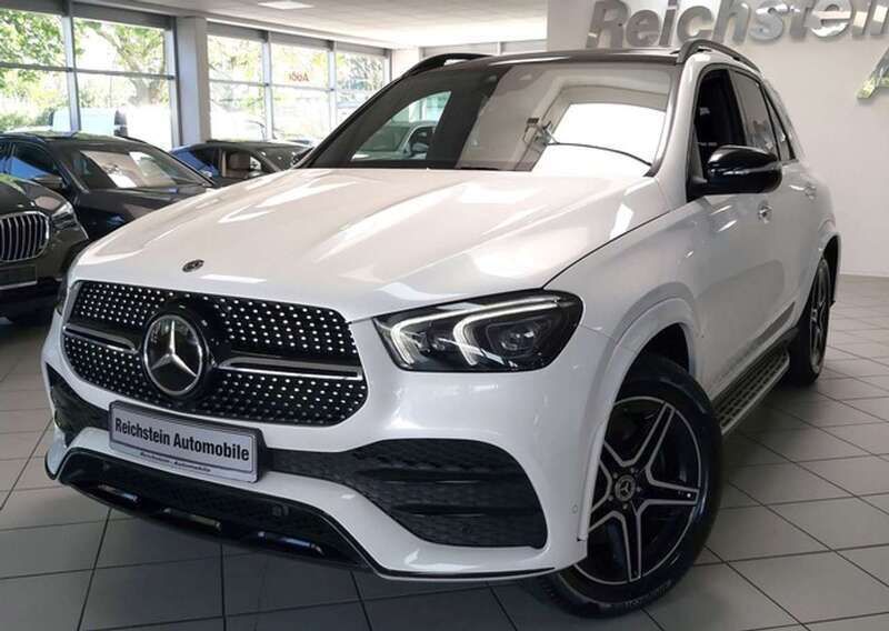 Diamantweiss Gebraucht 2020 Mercedes GLE400 AMG SUV | 61.980 € (Teuer) - Bild 1/4
