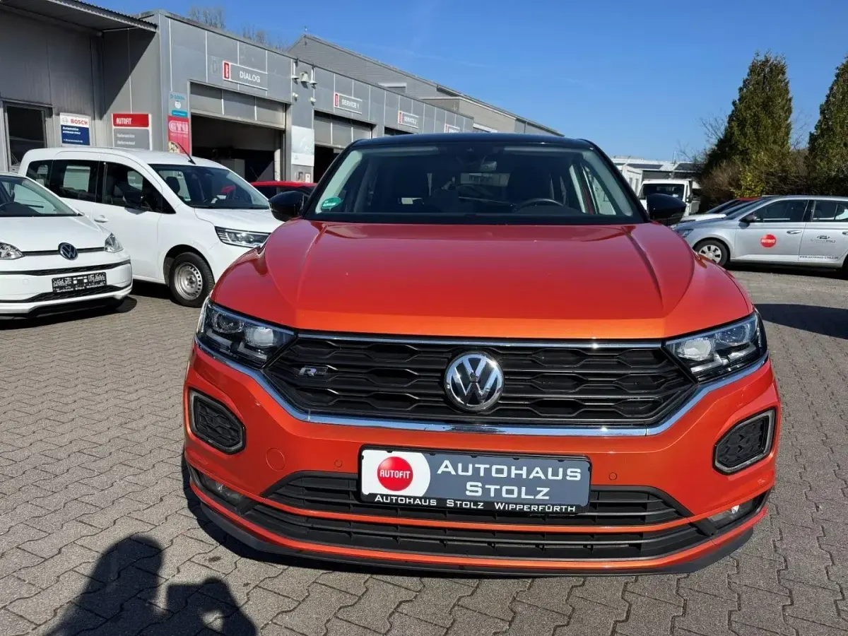 Gebraucht VW T-Roc United 150 PS (110 kW) 2020 Orange SUV