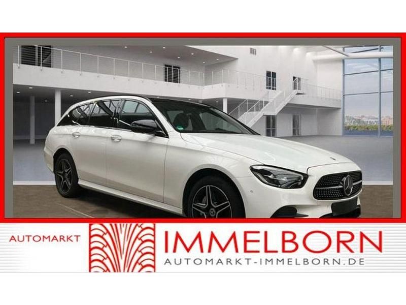 Gebraucht Mercedes E300 AMG 306 PS (225 kW) 2022 Polarweiss Kombi