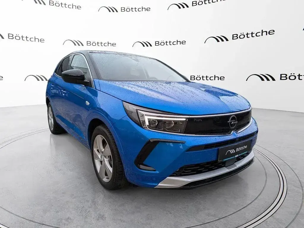 Gebraucht Opel Grandland X Elegance 181 PS (133 kW) 2024 Blau/metallic lackierung drei schichten perlglänzend SUV