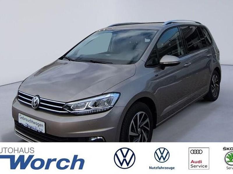 Gebraucht VW Touran Join 150 PS (110 kW) 2018 Titanium beige metallic Van / Kleinbus