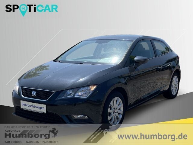 Schwarz Gebraucht 2013 Seat Leon SC Reference Kleinwagen | 10.940 € (Fairer Preis) - Bild 1/4