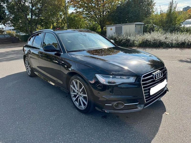 Schwarz Gebraucht 2015 Audi A6 S-Line Kombi | 17.700 € (Fairer Preis) - Bild 1/4