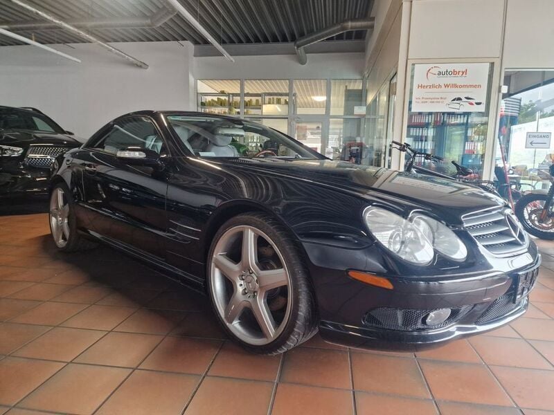 Gebraucht Mercedes SL500 306 PS (225 kW) 2005 Schwarz Cabrio
