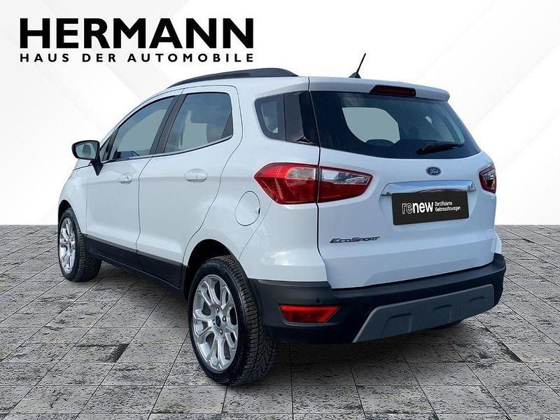 Gebraucht Ford Ecosport Titanium 125 PS (91 kW) 2022 Frost weiss (weiß) SUV