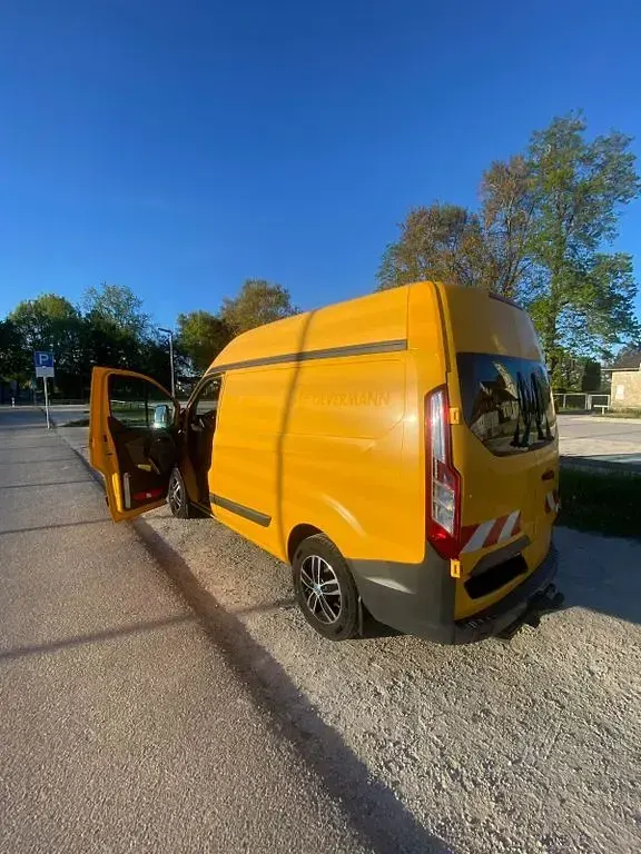 Occasion Ford Transit Custom Trend 125 ch (91 kW) 2016 Jaune Monospace