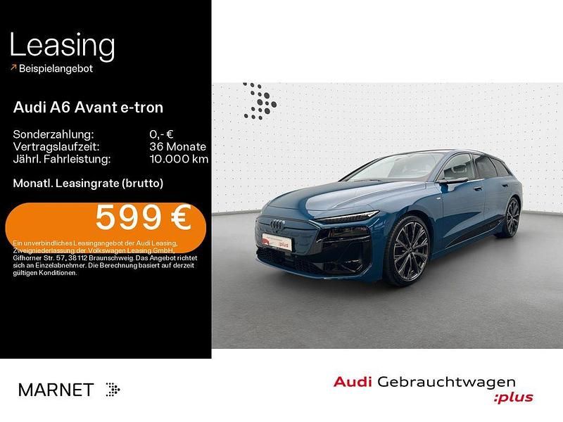Blau Gebraucht 2025 Audi A6 e-tron Edition .1 Kombi | 75.290 € - Bild 1/4