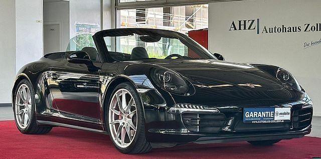 Schwarz Gebraucht 2014 Porsche 911 Carrera 4S Chrono Cabrio | 89.999 € - Bild 1/4