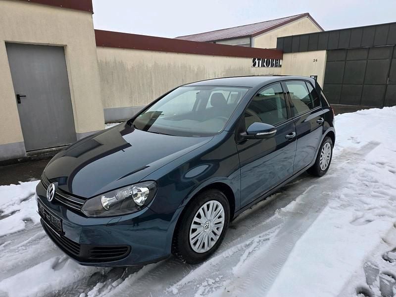 Blau Gebraucht 2009 VW Golf VI Kleinwagen | 2.990 € (Fairer Preis) - Bild 1/4