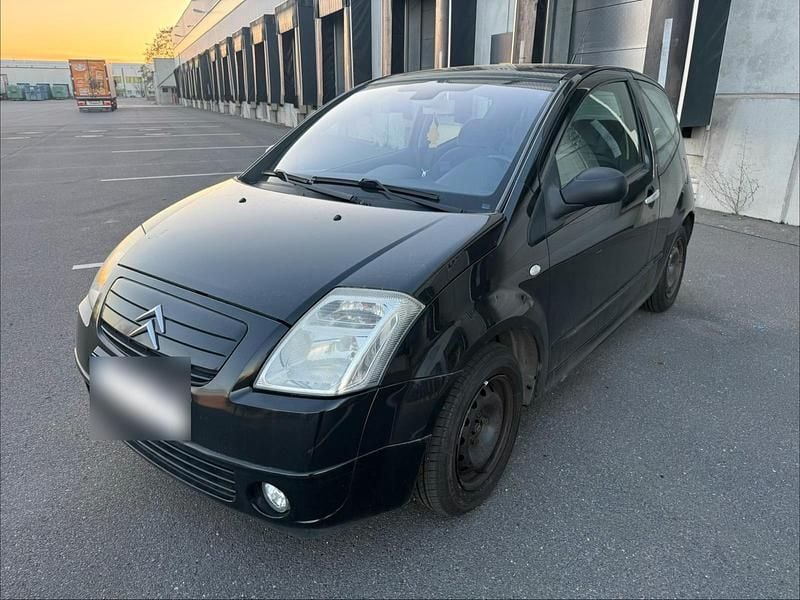 Gebraucht Citroën C2 71 PS (52 kW) 2004 Schwarz Kleinwagen