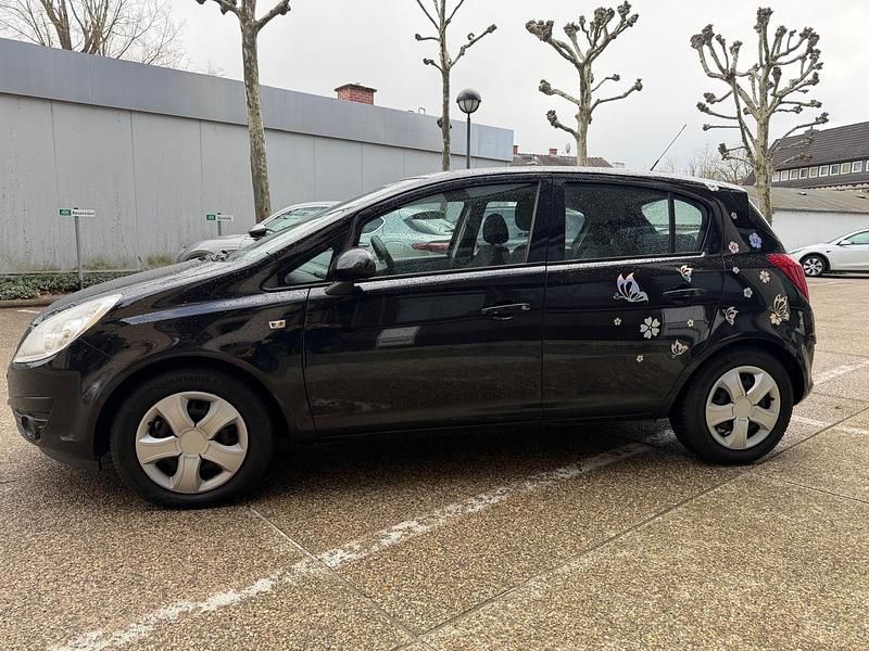 Gebraucht Opel Corsa 80 PS (58 kW) 2008 Schwarz Kleinwagen