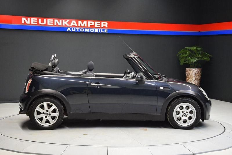 Gebraucht Mini One Cabriolet Pepper 90 PS (66 kW) 2006 Schwarz Cabrio