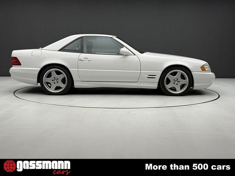Gebraucht Mercedes SL500 AMG 306 PS (225 kW) 2000 Weiß Cabrio