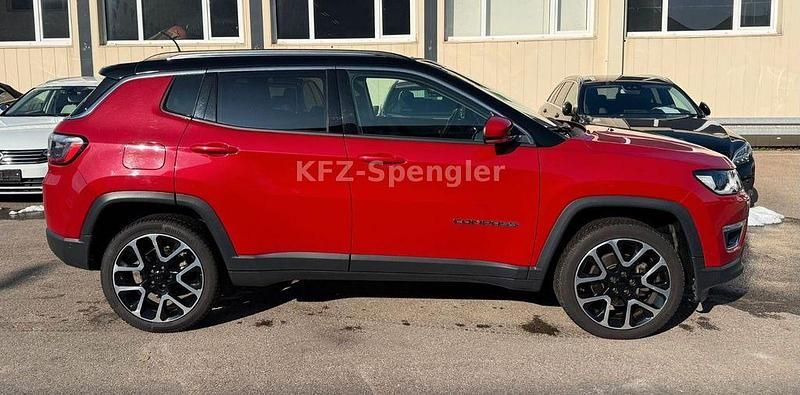 Gebraucht Jeep Compass Limited 170 PS (125 kW) 2018 Rot SUV