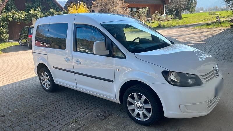 Gebraucht VW Caddy 98 PS (72 kW) 2014 Weiß Van / Kleinbus