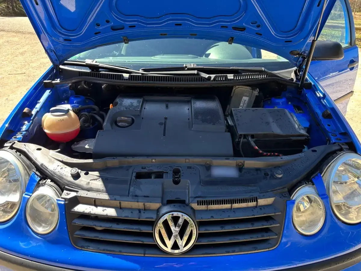 Gebraucht VW Polo 64 PS (47 kW) 2003 Blau Kleinwagen