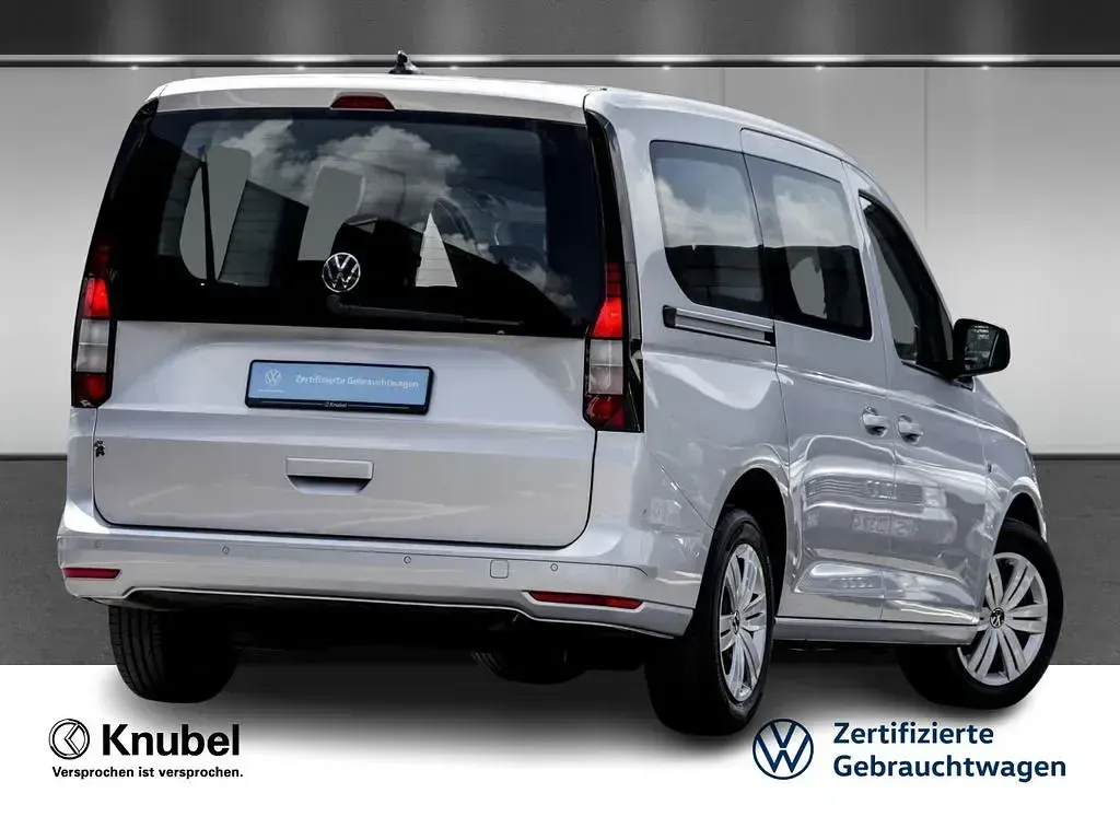 Gebraucht VW Caddy Maxi Basis 122 PS (89 kW) 2024 Silber Van / Kleinbus