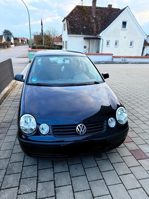 Gebraucht VW Polo 63 PS (46 kW) 2002 Schwarz Kleinwagen