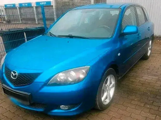 Gebraucht Mazda 3 105 PS (77 kW) 2003 Blau Kleinwagen