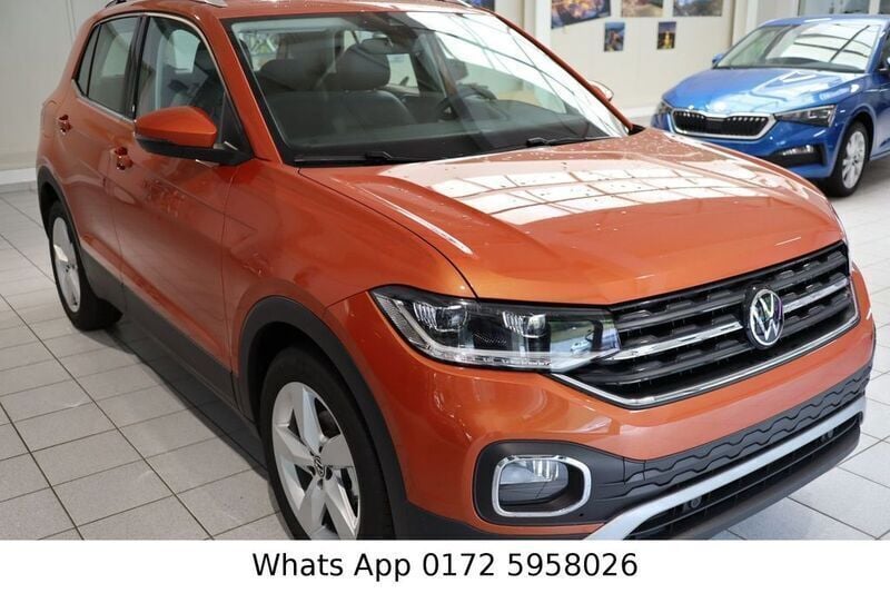 Gebraucht VW T-Cross Style 110 PS (80 kW) 2022 Orange metallic SUV