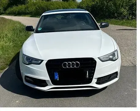 Usata Audi A5 Competition 170 CV (125 kW) 2013 Bianco Coupé