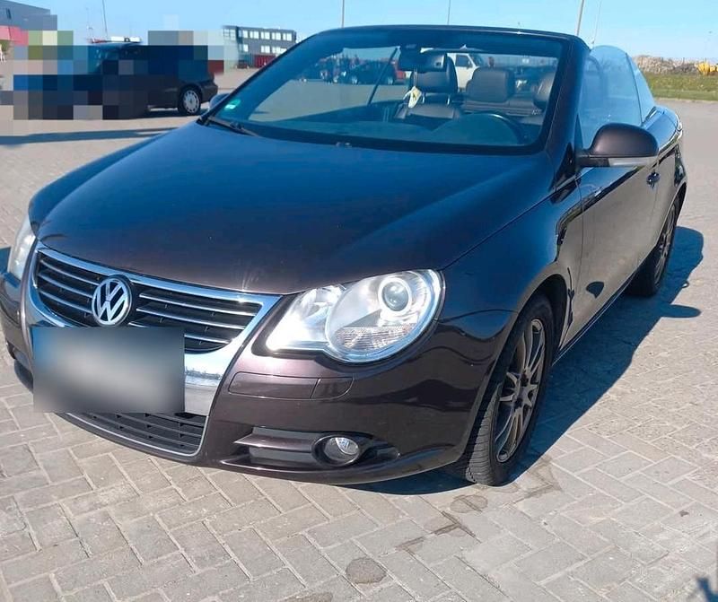 Braun Gebraucht 2008 VW Eos Cabrio | 2.490 € (Superpreis) - Bild 1/4