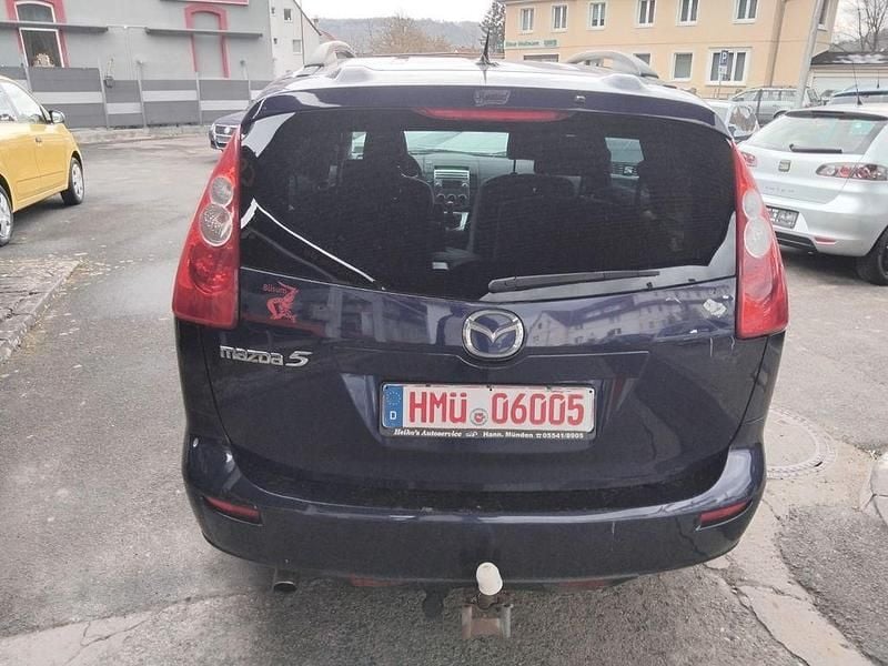 Gebraucht Mazda 5 Exclusive 145 PS (106 kW) 2006 Blau Van / Kleinbus