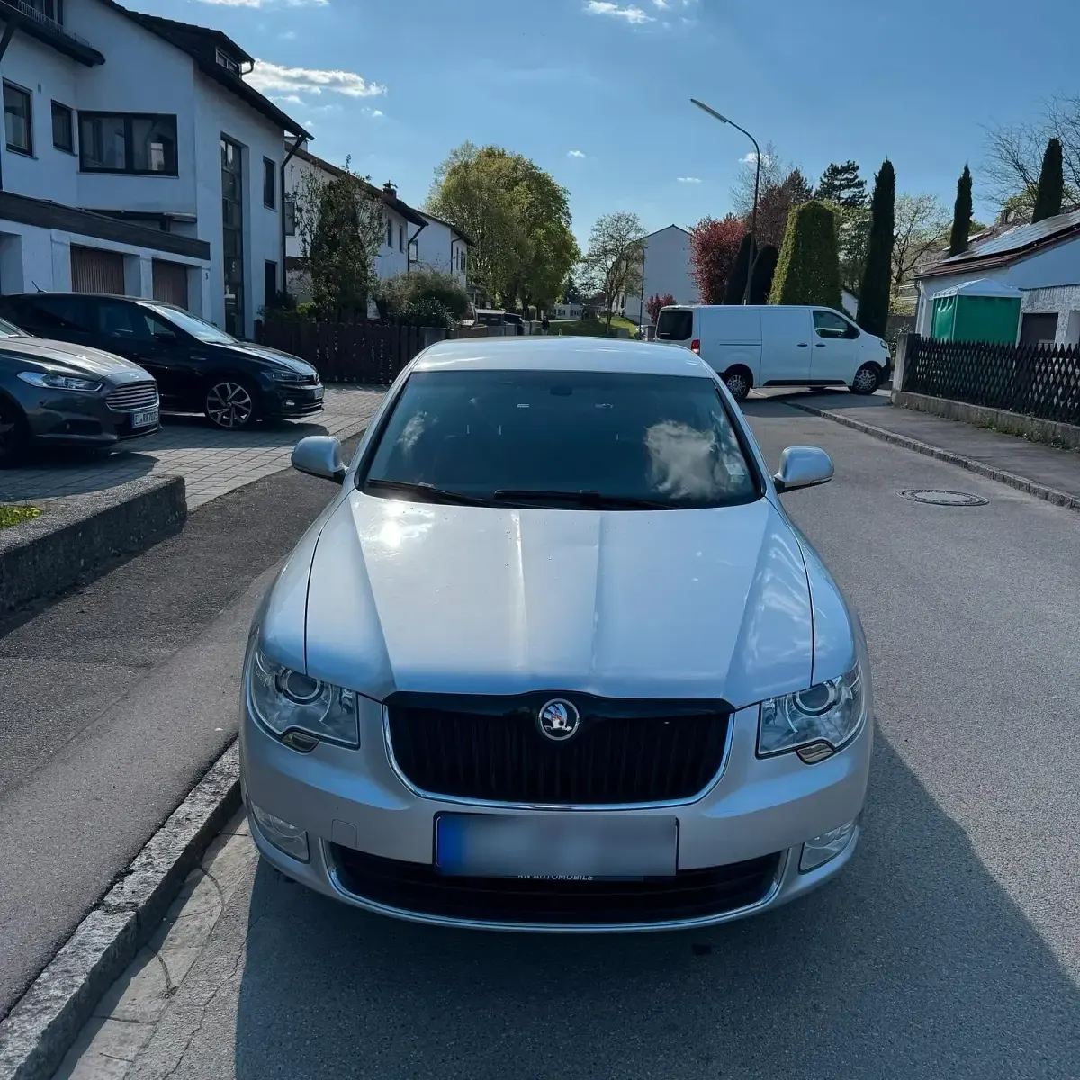 Gebraucht Skoda Superb 160 PS (117 kW) 2008 Grau Limousine