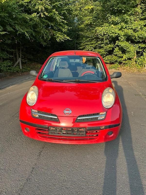 Rot Gebraucht 2009 Nissan Micra Kleinwagen | 500 € - Bild 1/4