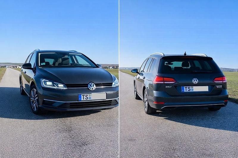 Grau Gebraucht 2017 VW Golf VII Limousine | 7.999 € (Fairer Preis) - Bild 1/4