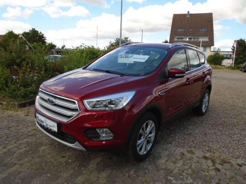 Ruby rot Gebraucht 2018 Ford Kuga Titanium SUV | 14.999 € (Guter Preis) - Bild 1/4