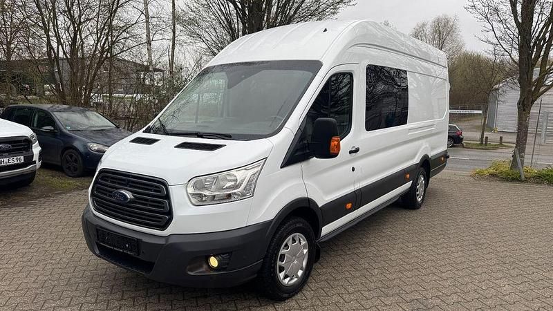 Gebraucht Ford Transit 131 PS (96 kW) 2018 Weiß Van / Kleinbus