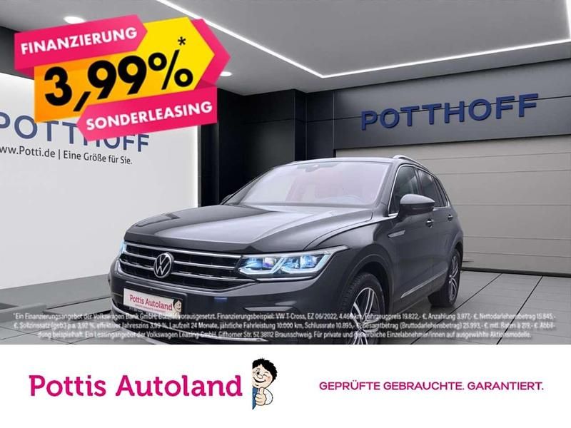 Grau Gebraucht 2021 VW Tiguan Elegance SUV | 29.779 € (Fairer Preis) - Bild 1/4
