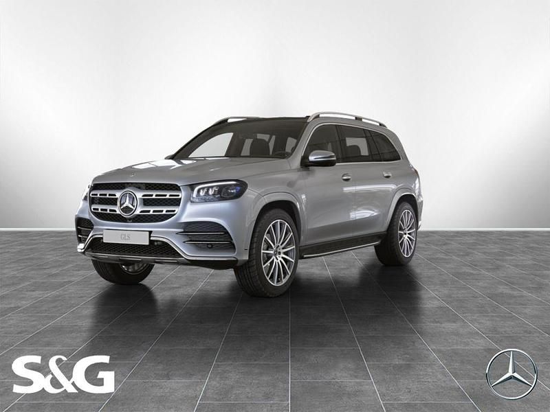 Metalliclack hightechsilber Gebraucht 2022 Mercedes GLS400 AMG SUV | 84.890 € (Superpreis) - Bild 1/4