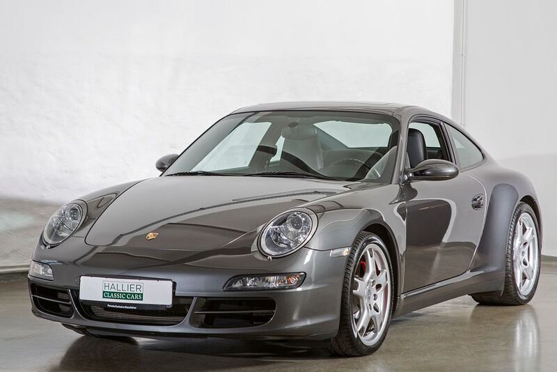 Schiefermetallic Gebraucht 2008 Porsche 911 Carrera 4S Coupé | 59.900 € (Fairer Preis) - Bild 1/4