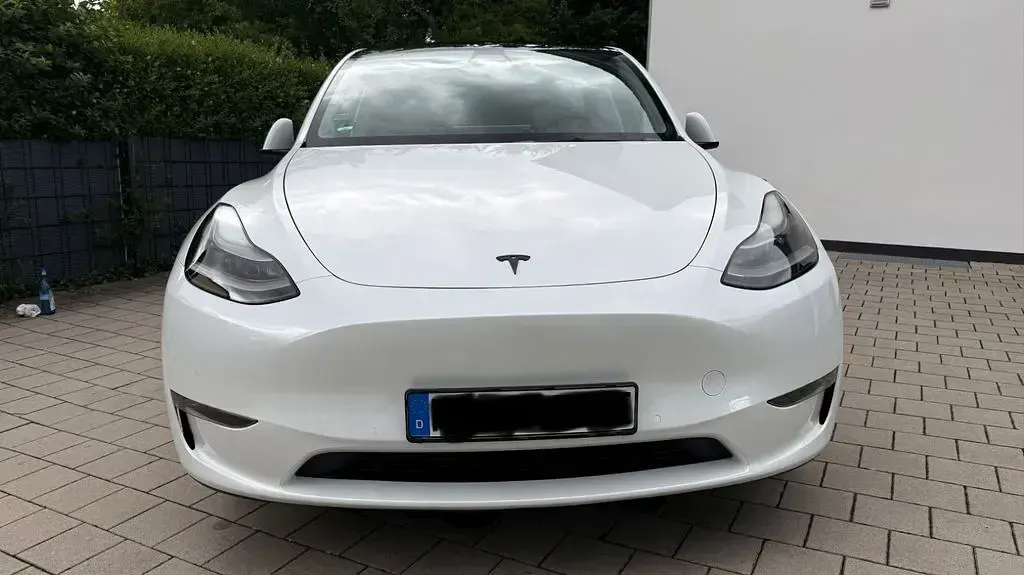 Gebraucht Tesla Model Y Long Range AWD 378 kW (514 PS) 2022 Weiß SUV