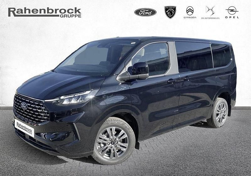 Agateschwarz (schwarz) Neu 2025 Ford Tourneo Custom Titanium Van | 55.490 € (Superpreis) - Bild 1/4