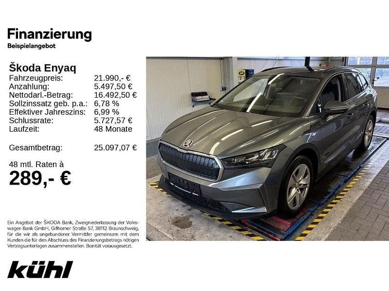 Gebraucht Skoda Enyaq iV 108 kW (148 PS) 2023 Graphitegrau metallic SUV
