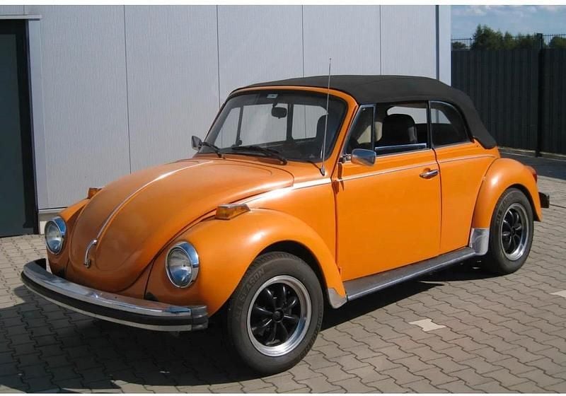 Orange Gebraucht 1973 VW Käfer Cabrio | 13.750 € - Bild 1/4