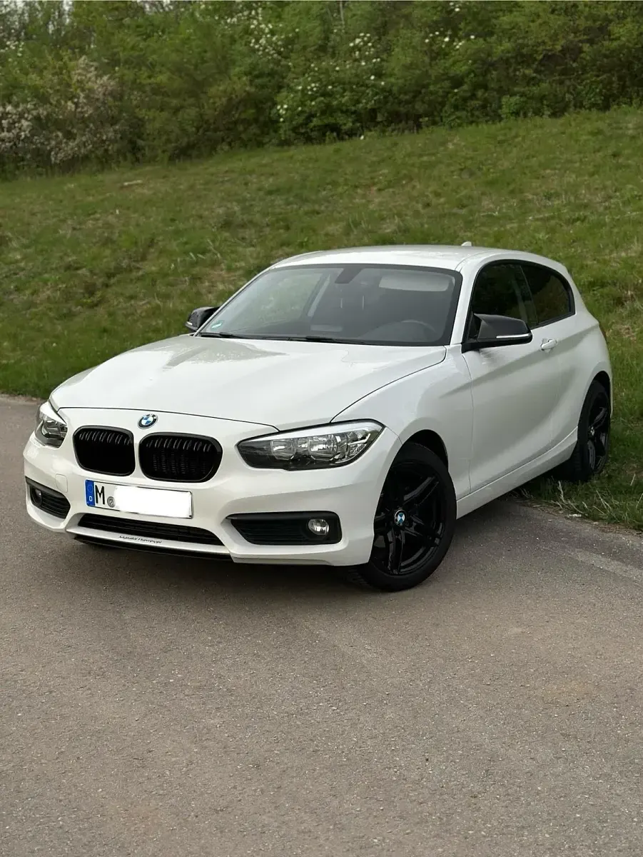 Gebraucht BMW 116 109 PS (80 kW) 2017 Weiß Kleinwagen