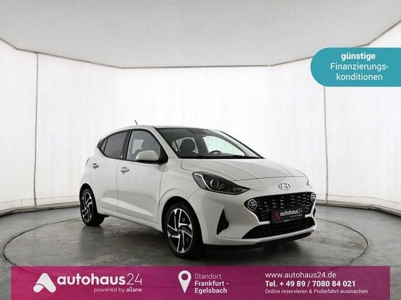 Weiß Gebraucht 2022 Hyundai i10 Edition 30+ Kleinwagen | 13.670 € (Fairer Preis) - Bild 1/4